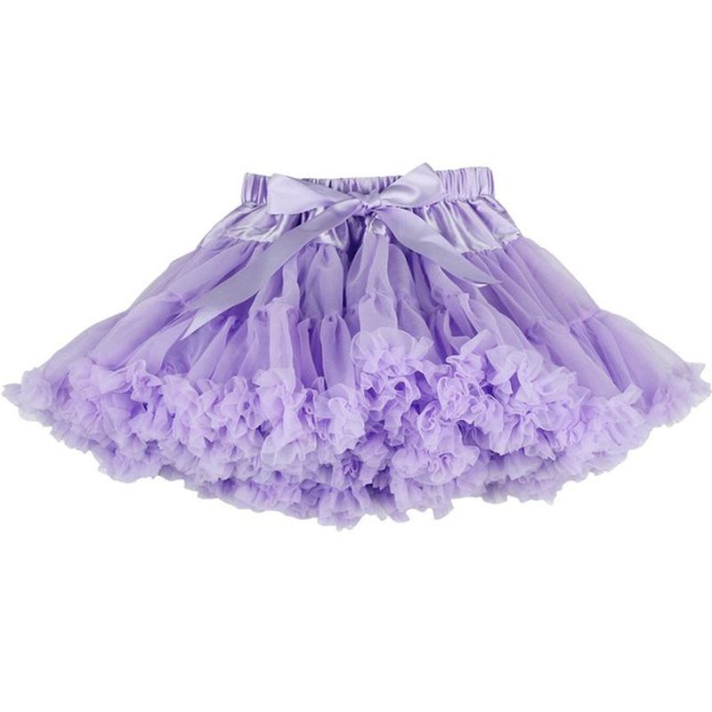 Girls Mix-Color Dance Tutus Chiffon Petty skirt