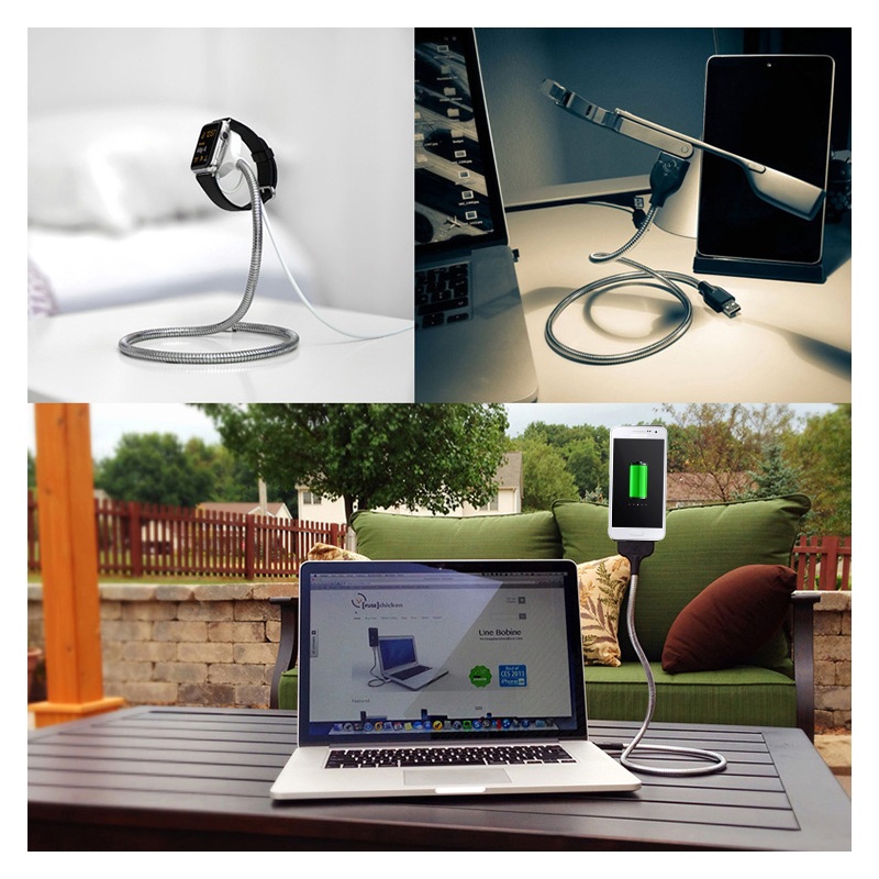 BOBINE Fuse Chicken style Flexible USB Charging Stands Cable