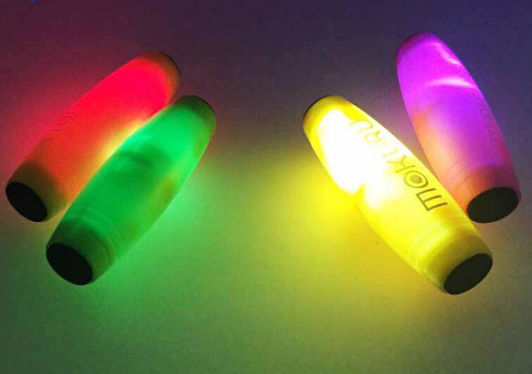 QQR5004 LED Fidget Stick Decompression Rod Fingertips Toy