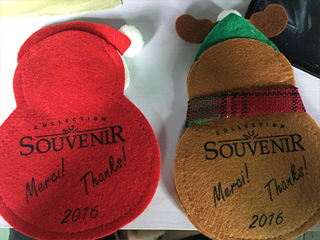 Christmas Tableware Storage Bag
