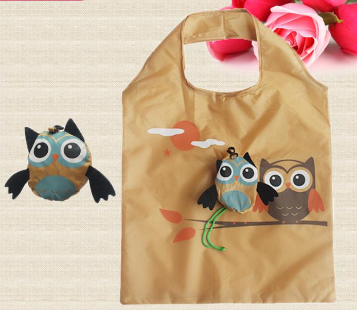 Custom Reusable Fruit, Animal, Flower shape Foldable Shopping Tote Bag