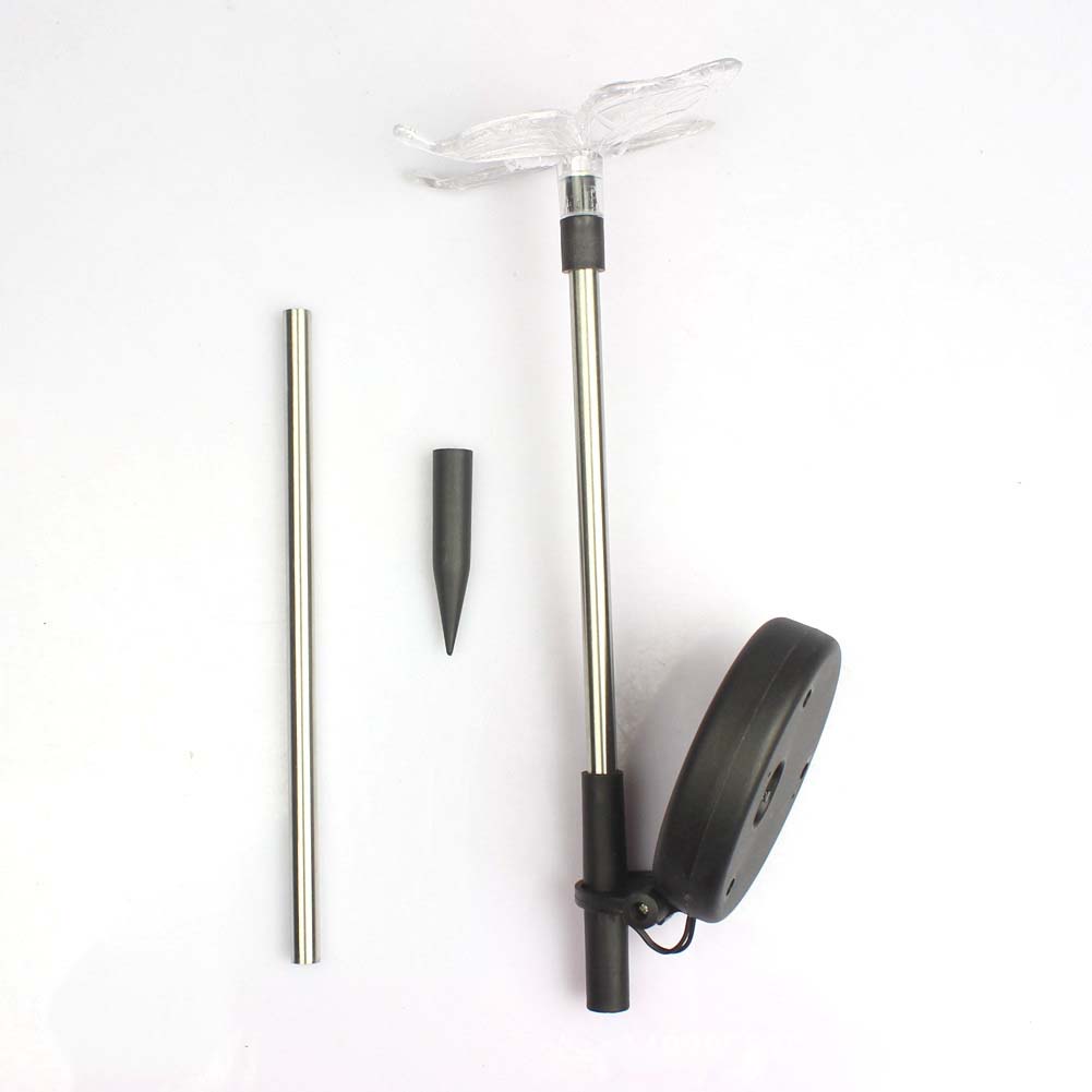 1 Pair Dragonfly/Butterfly/Bird LED Solar Lamps Lawn Lights