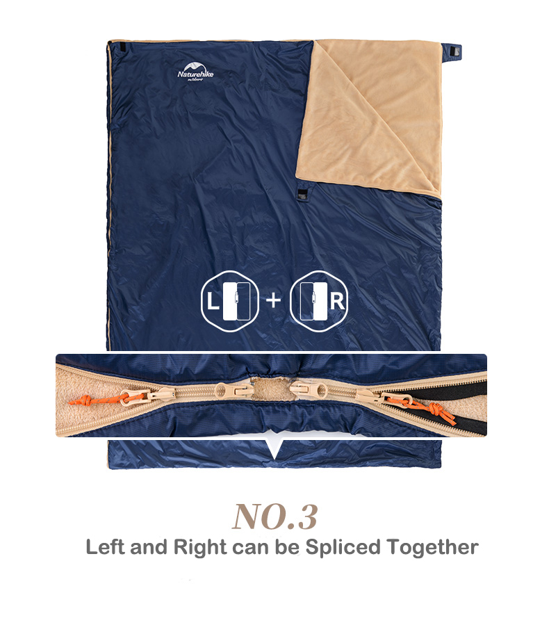 Coral Velvet Sleeping Bag