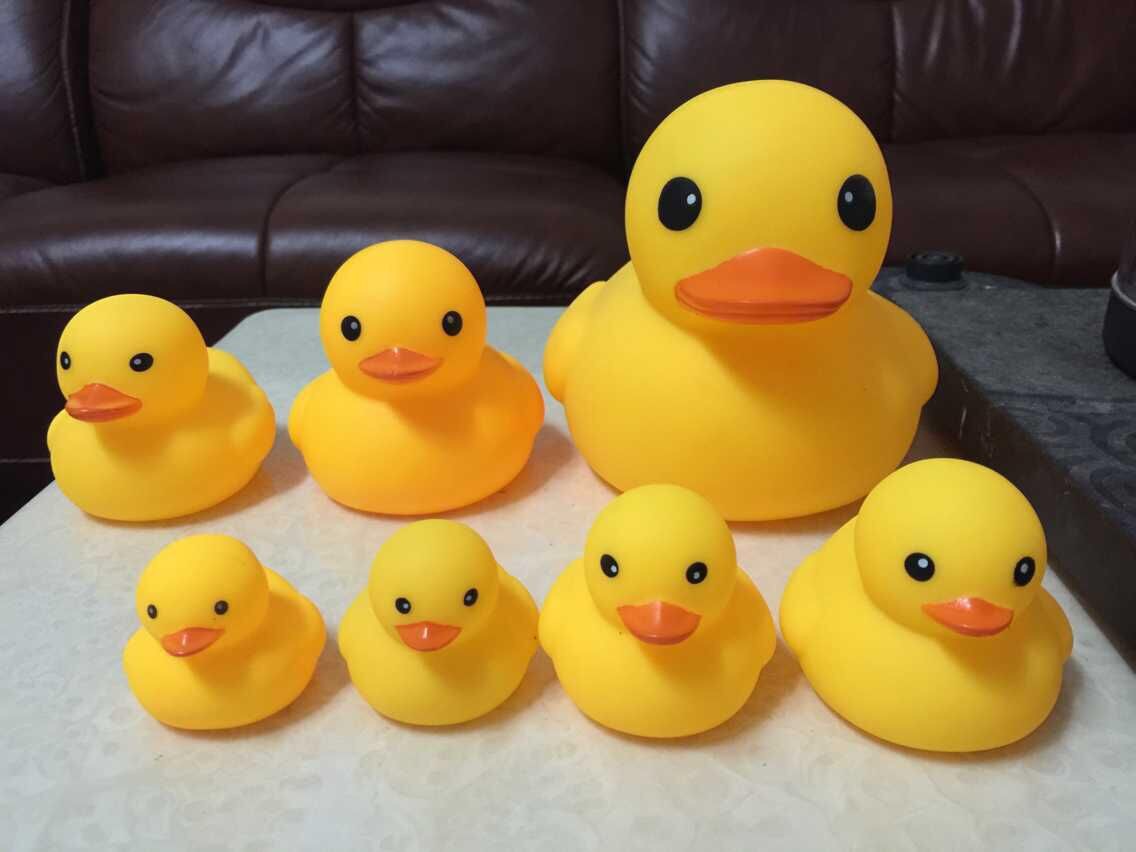 Yellow Duck Baby Wash Bath Toy 5cm