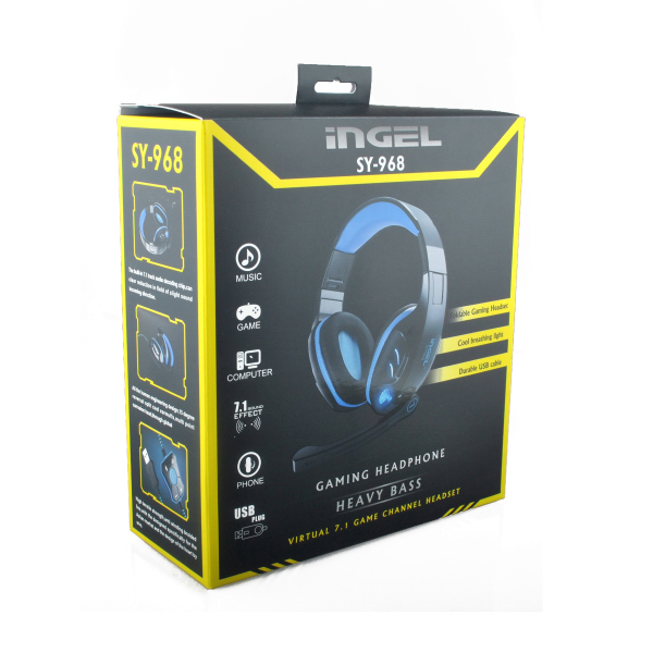 USB Computer Headsets luminous 2 color