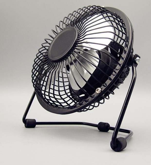 4" USB Table Desk Personal Metal Mini Fan
