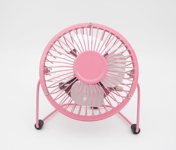 4" USB Table Desk Personal Metal Mini Fan