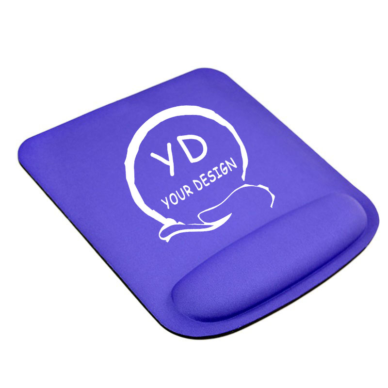 Custom Print Computer Mouse Pads with Wrist Rest