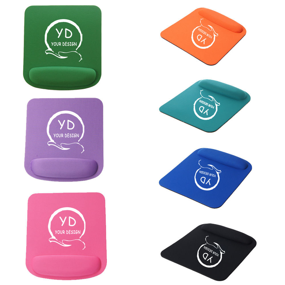 Custom Print Computer Mouse Pads with Wrist Rest