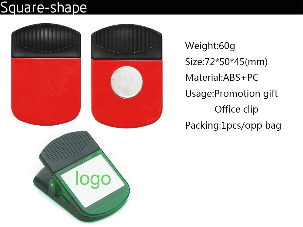 Plastic Magnetic Clip