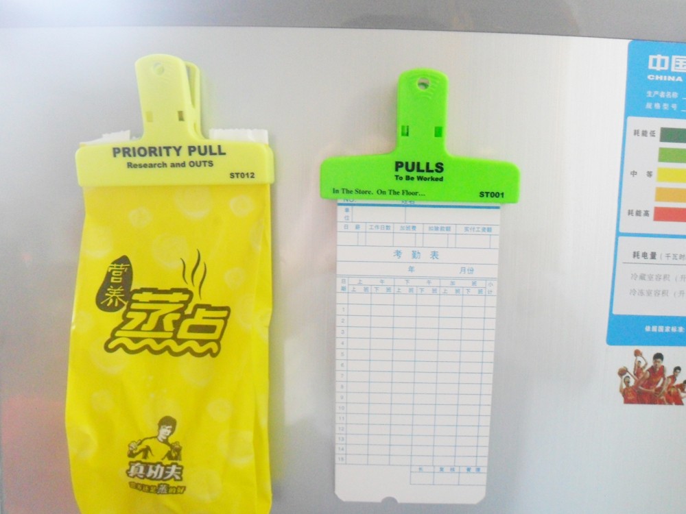 Plastic Magnetic T Shape Chip Clip