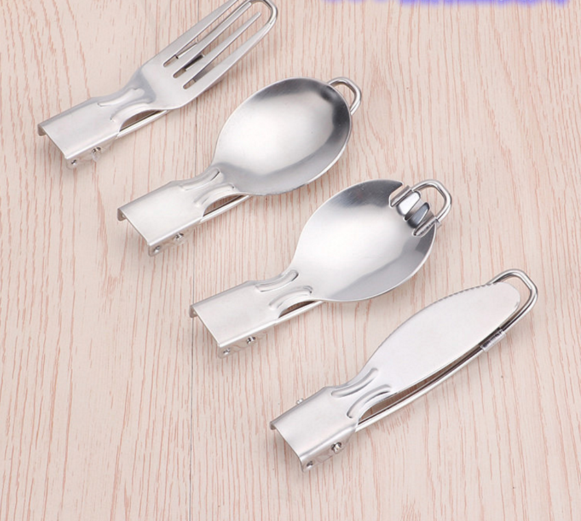 New Creative Stainless Steel Spoon Outdoor