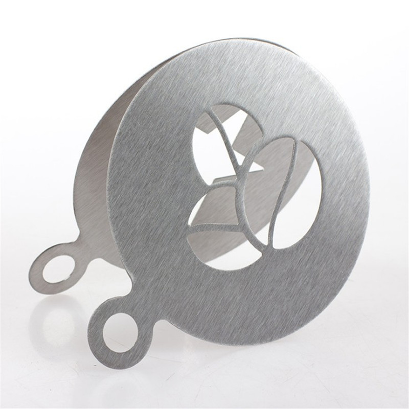 Stainless Steel Coffee Stencil/Cappuccino Stencil