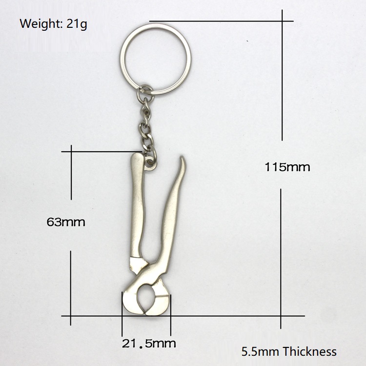 Metal Keyring for Car Tool Keychain Gift