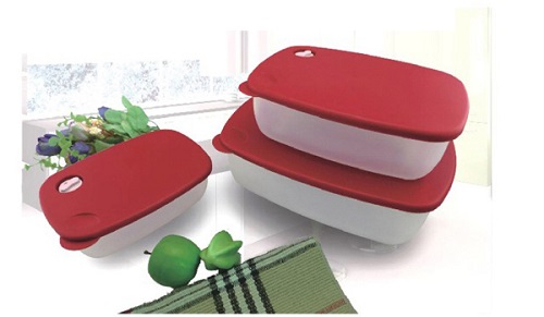 1Set Plastic Oven/Refrigerator Vegetable/Fruit Keeper