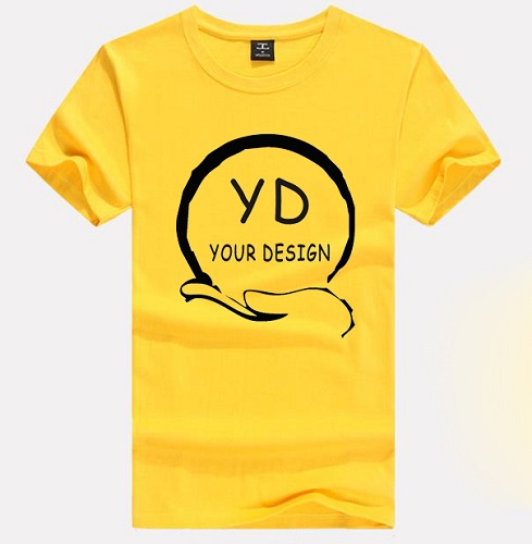 100% Cotton T-Shirt with Custom logo