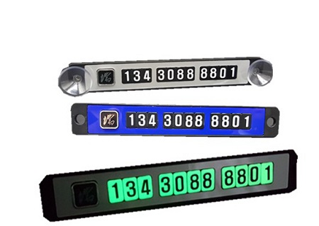 Green Convenience Temporary Parking Card