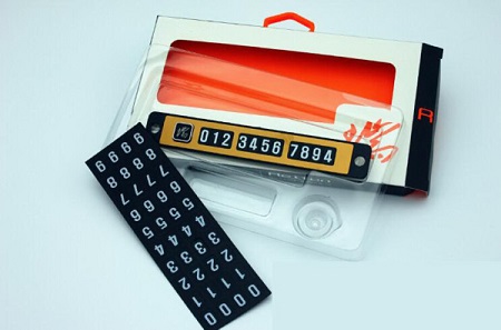 Green Convenience Temporary Parking Card