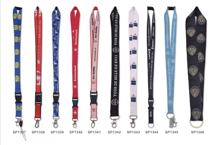 5/8" Polyester Silk-Printing Lanyards