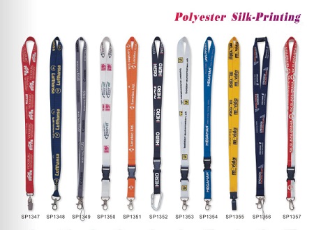 5/8" Polyester Silk-Printing Lanyards