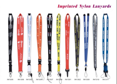Imprinted Nylon Lanyards