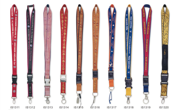 4/3" Imprinted Satin Lanyards