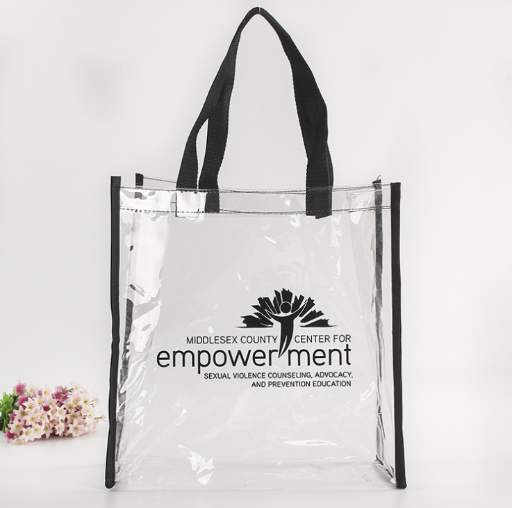 PVC Plastic Clear Tote bag