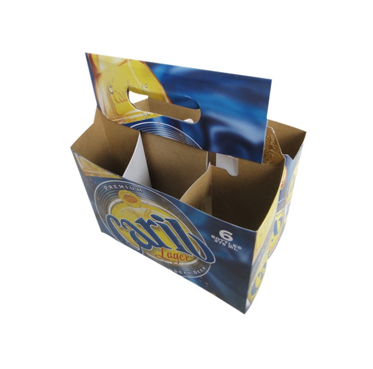 6 Pack Wine or Beer Packaging Box