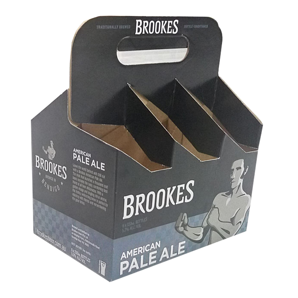 6 Pack Wine or Beer Packaging Box