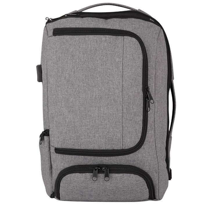 Computer Backpack&Briefcase Functional Bag with USB Charging Port
