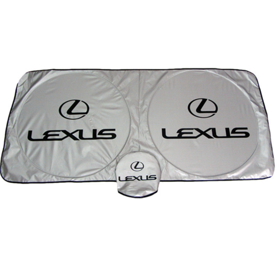 Collapsible Dual Panel Car Sun Shades