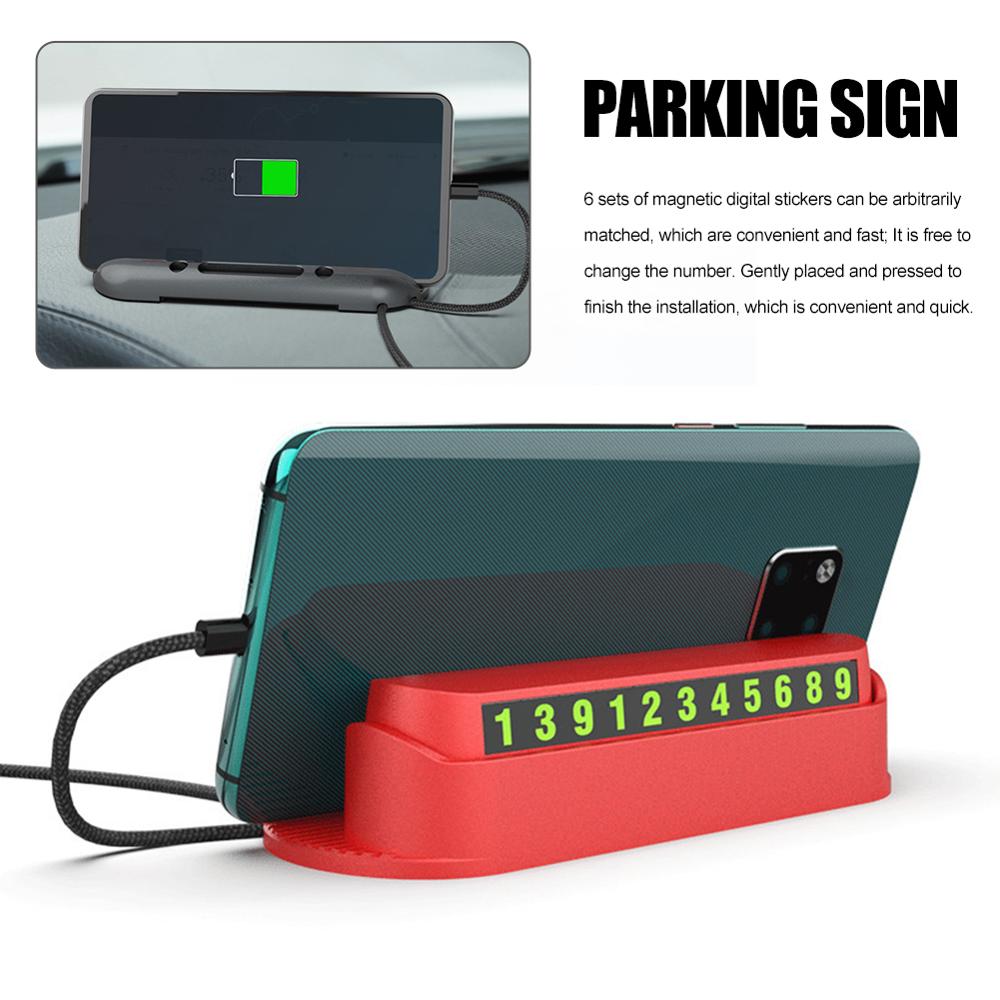 7 in 1 Temporary Parking Card