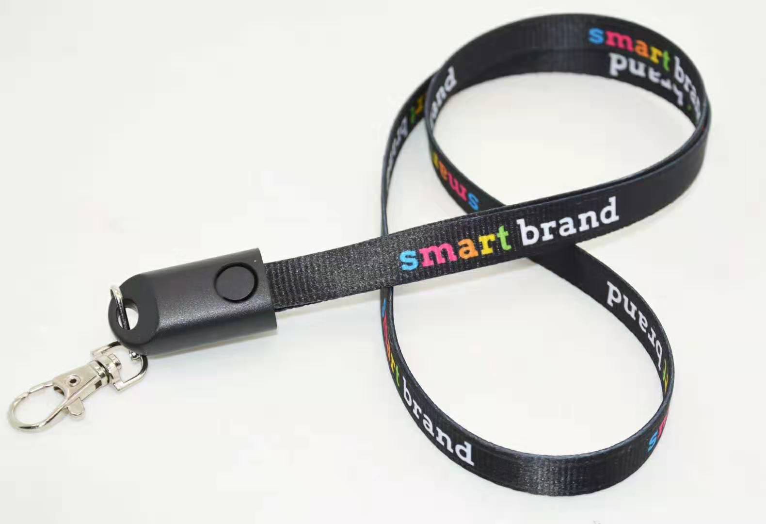 2-in-1 Lanyard Cell Phone Charging Cable