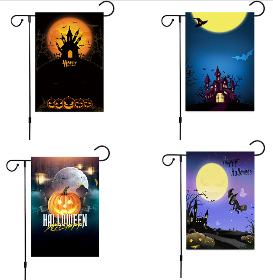 Autumn Halloween Flags