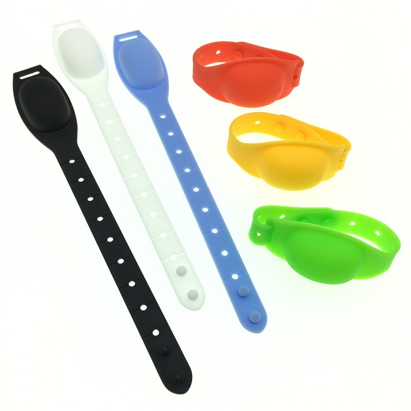 Wristband hand sanitizers